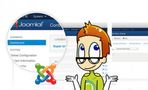 Rauschfrei Media Avatar mit Joomla-Backend im Hintergrund